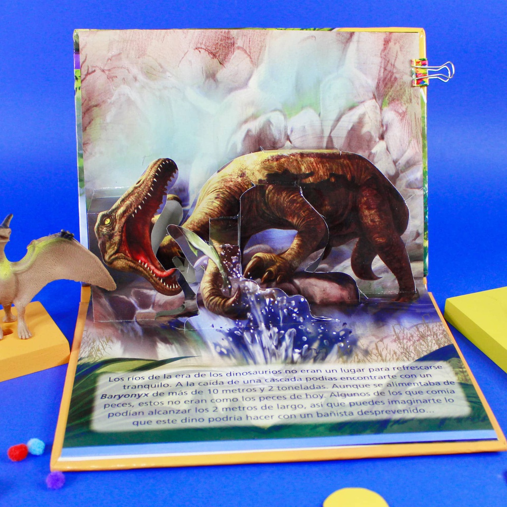 DINOSAURIOS LOS MAS FEROCES (POP UP 3D)