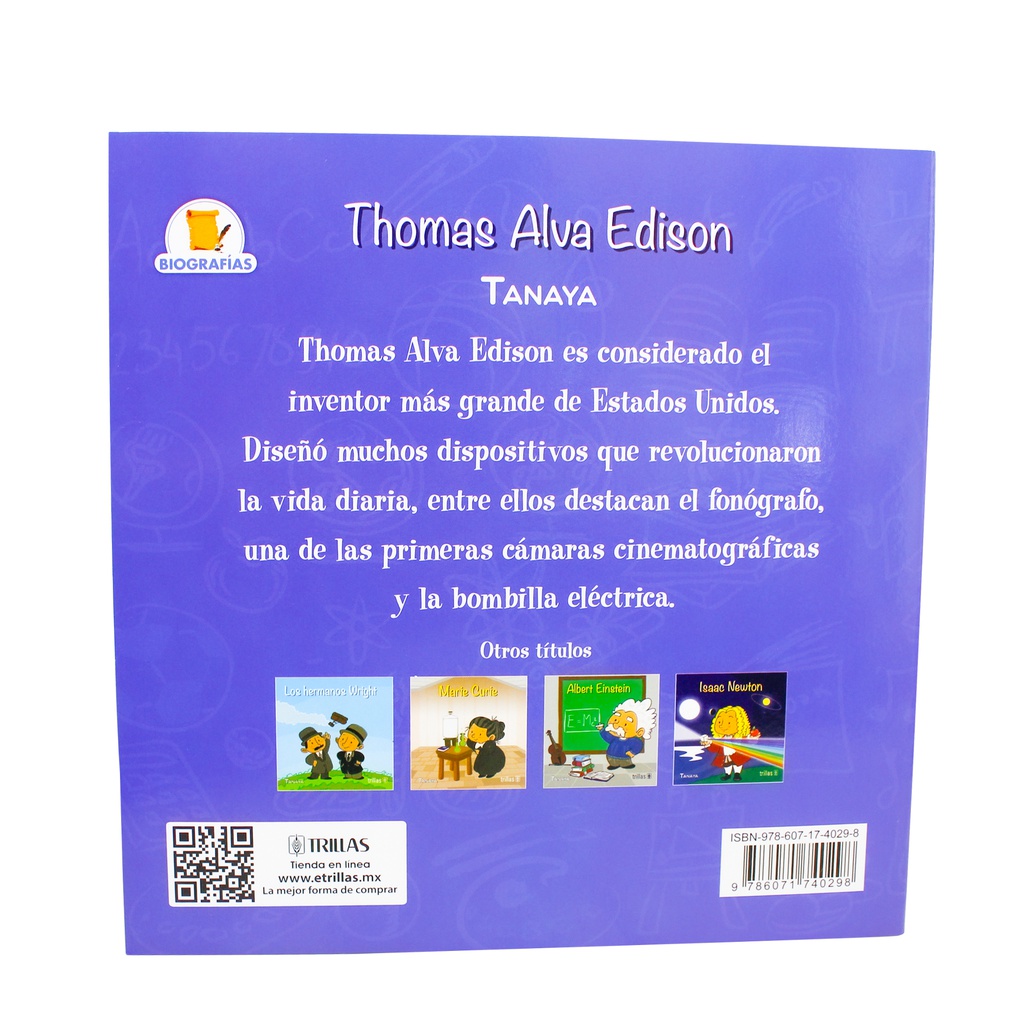 THOMAS ALVA EDISON