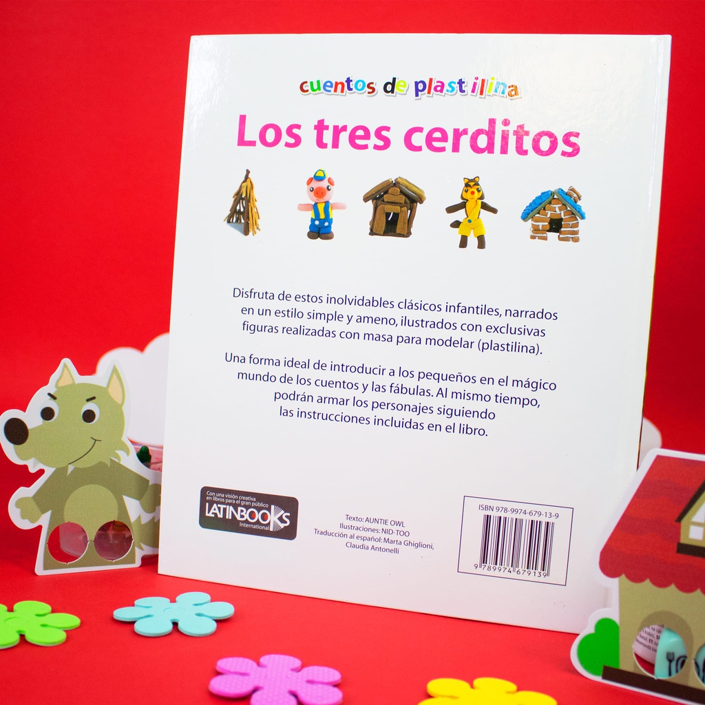 LOS 3 CERDITOS: CUENTO INFANTIL CON FIGURITAS - Venta de Libros