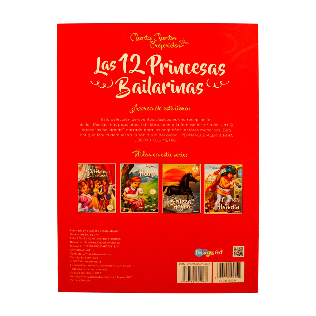 12 PRINCESAS BAILARINAS CTA. CUENTOS PREF.