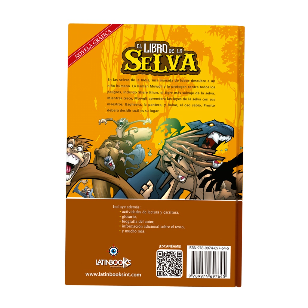 EL LIBRO DE LA SELVA NOVELA GRAFICA