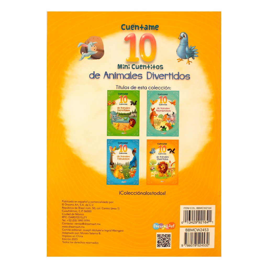 ANIMALES DIVERTIDOS CUENTAME 10 CUENTITOS