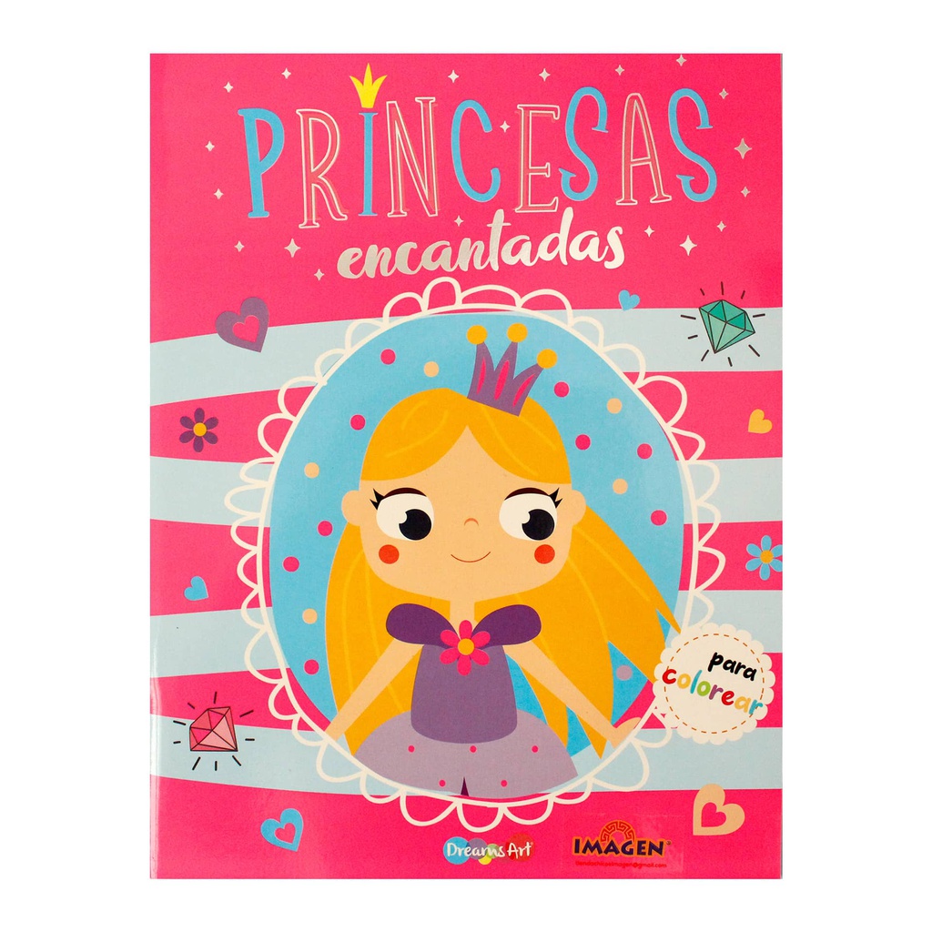 LIBROS PARA COLOREAR NIÑAS 32 PAGS