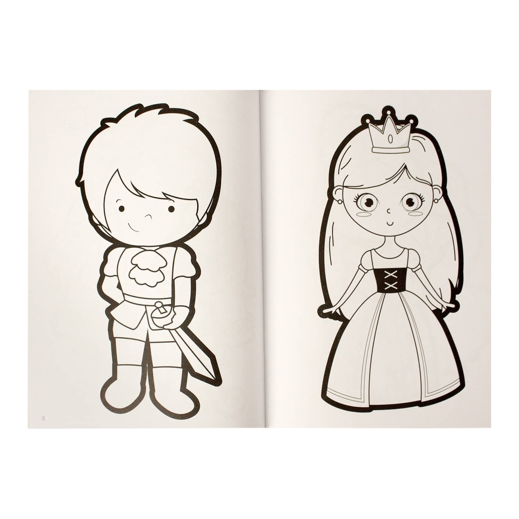 LIBROS PARA COLOREAR NIÑAS 32 PAGS