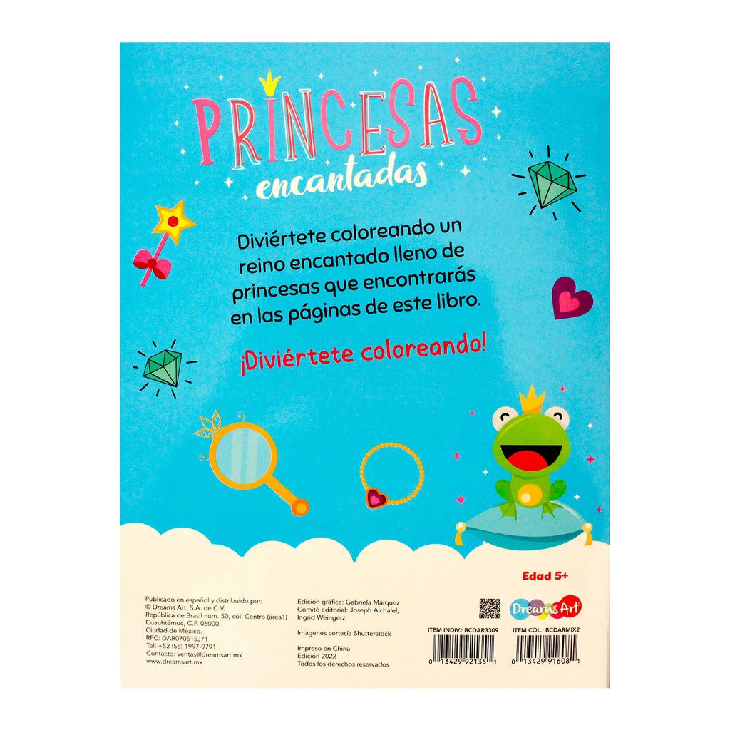 LIBROS PARA COLOREAR NIÑAS 32 PAGS