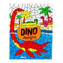 COLOREA POR NUMERO DINOS