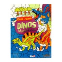 COLOREA POR NUMERO DINOS