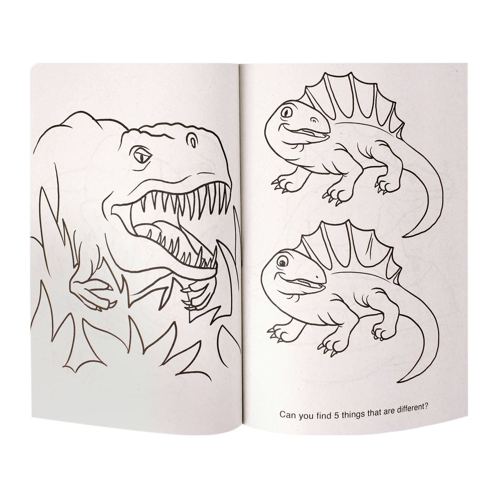LIBROS PARA COLOREAR DINOS 128 PAGS.