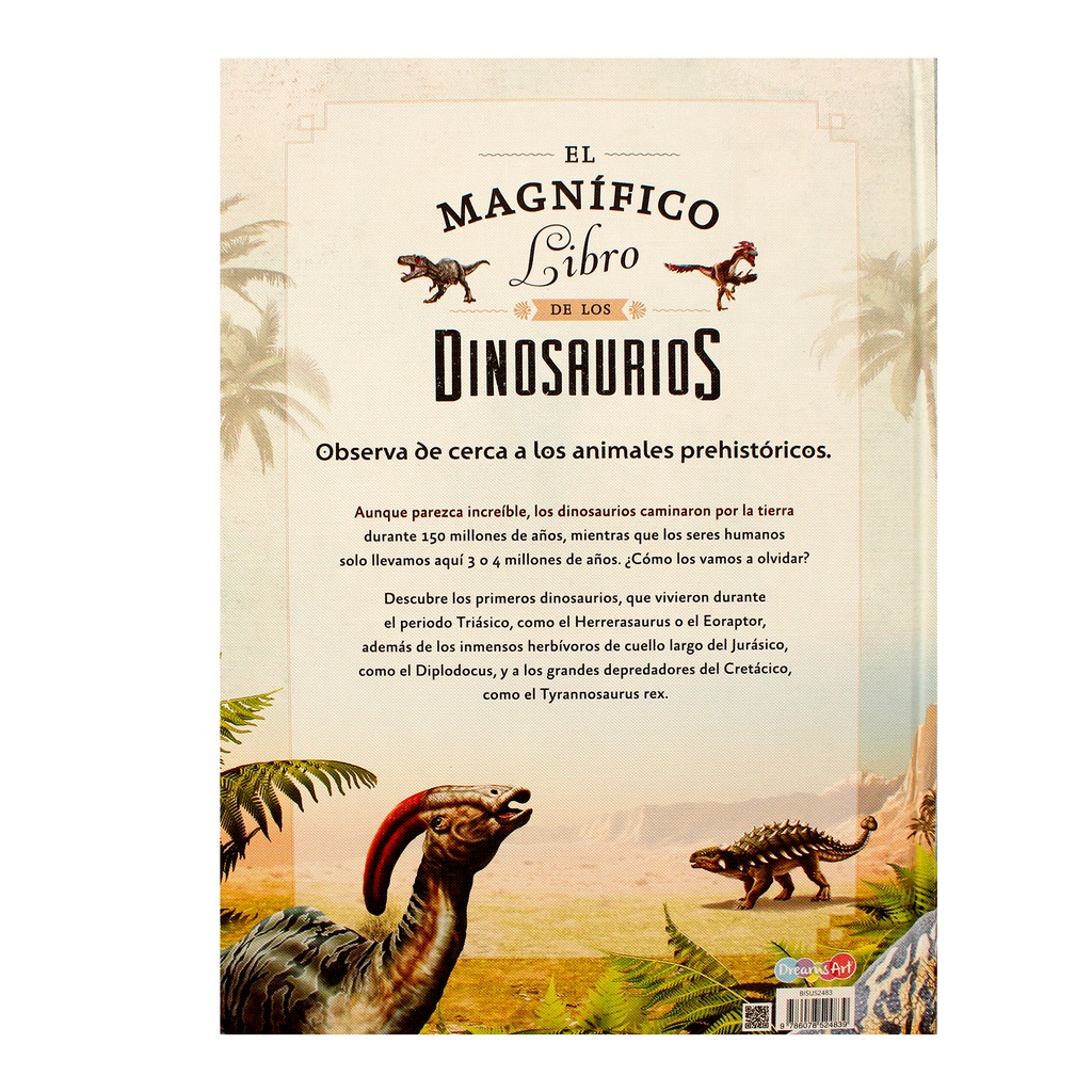 EL MAGNIFICO LIBRO DE LOS DINOSAURIOS