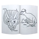LIBROS PARA COLOREAR DINOS 128 PAGS.