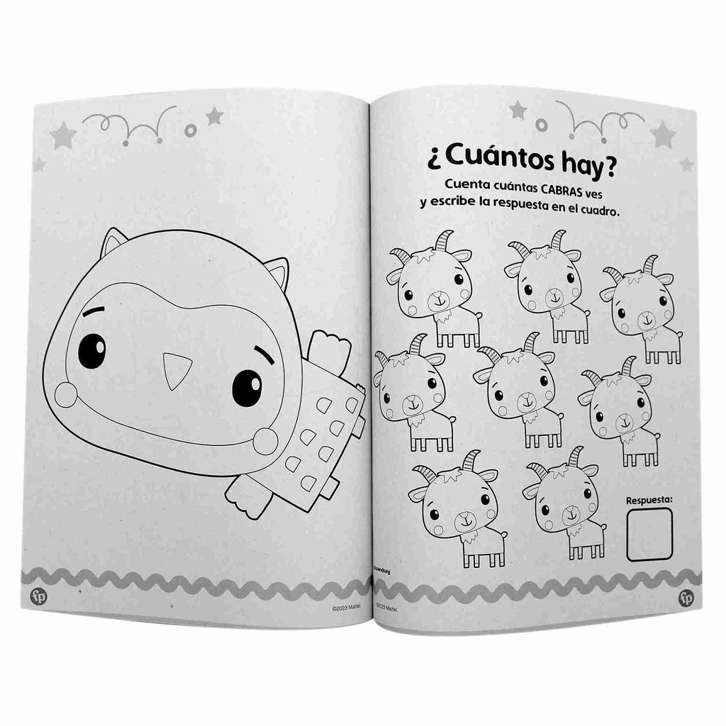 LIBROS PARA COLOREAR 80 PAGS. FISHER