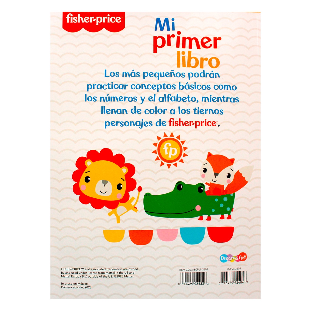 LIBROS PARA COLOREAR 80 PAGS. FISHER