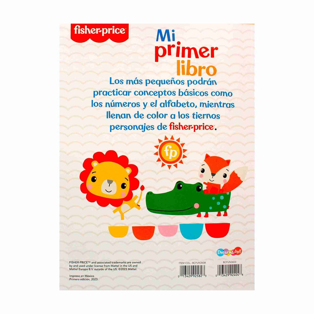 LIBROS PARA COLOREAR 80 PAGS. FISHER