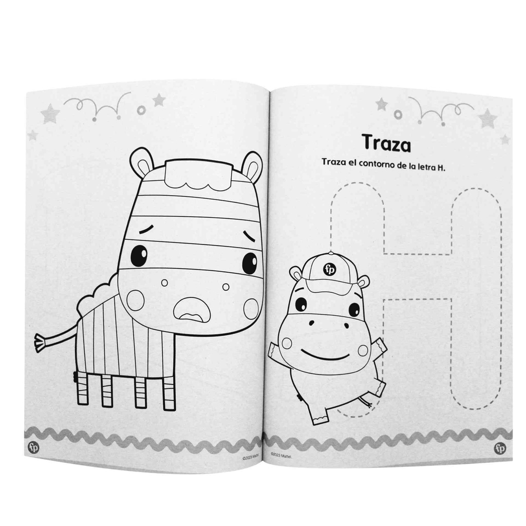 LIBROS PARA COLOREAR 80 PAGS. FISHER