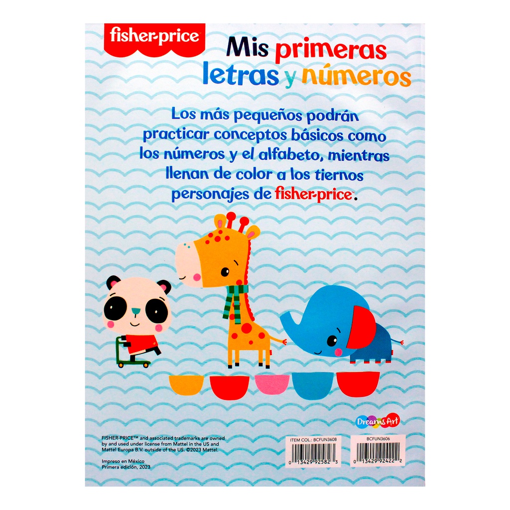 LIBROS PARA COLOREAR 80 PAGS. FISHER