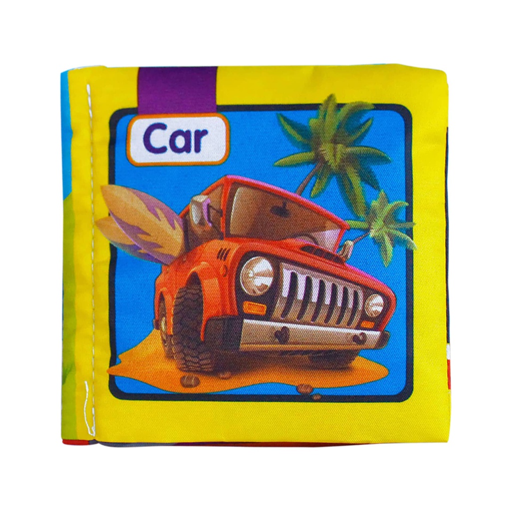 LIBRITOS PARA BEBE TELA 12 MOTIVOS