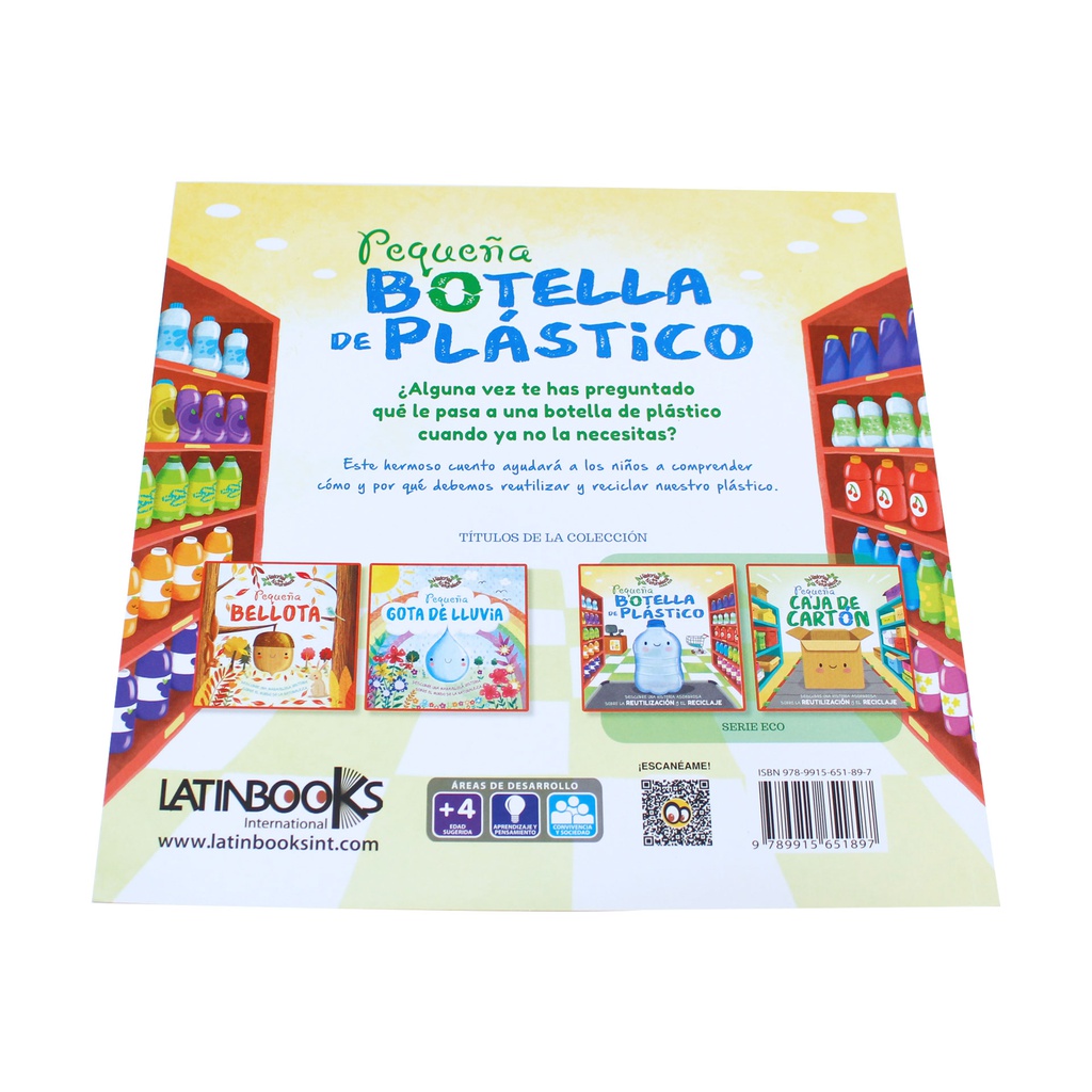 PEQUEÑA BOTELLA DE PLASTICO