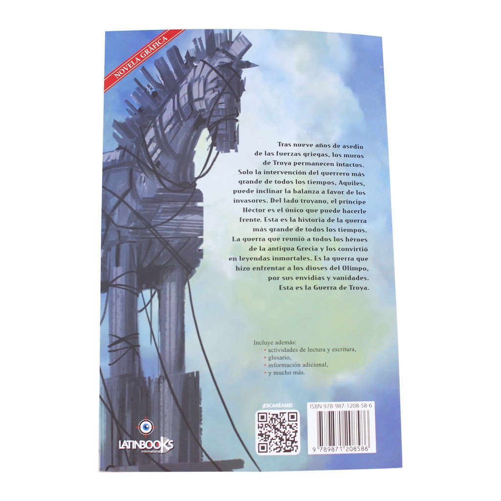 LA ILIADA NOVELA GRAFICA