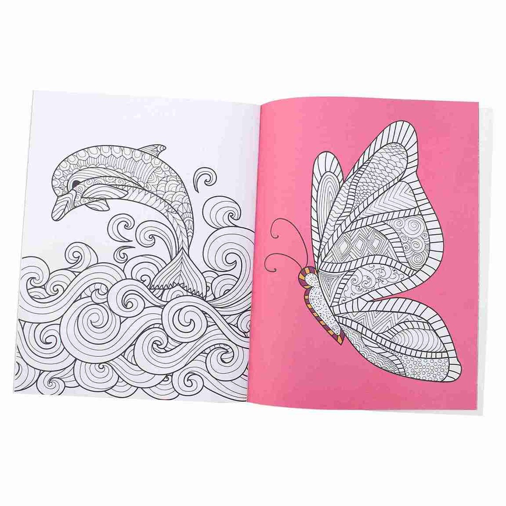 MANDALAS ANIMALES LIBRO COLOREO 32 PAG.