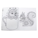 MANDALAS ANIMALES LIBRO COLOREO 32 PAG.