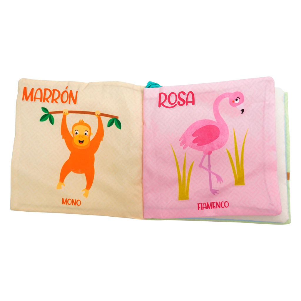 COLORES -LIBRO TELA ORUGUITAS