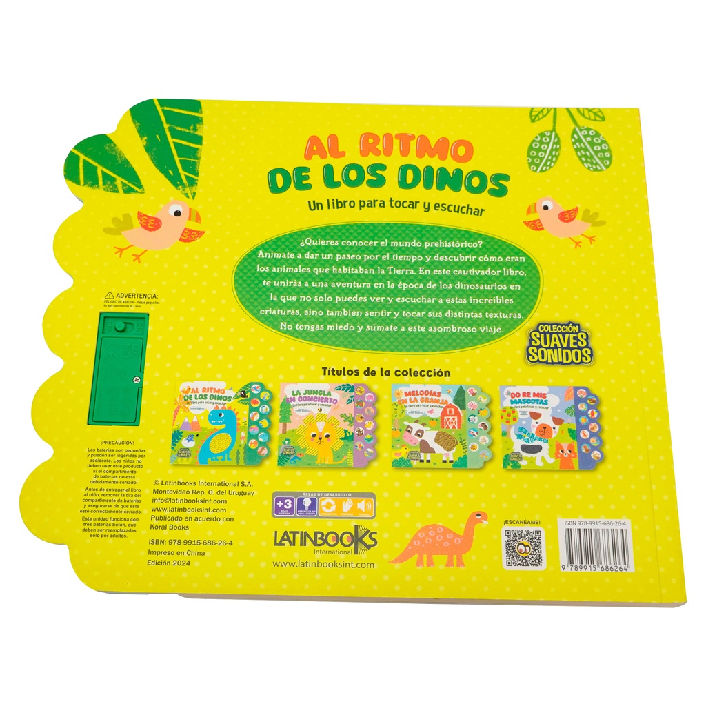 AL RITMO DE LOS DINOS -SUAVES SONIDOS