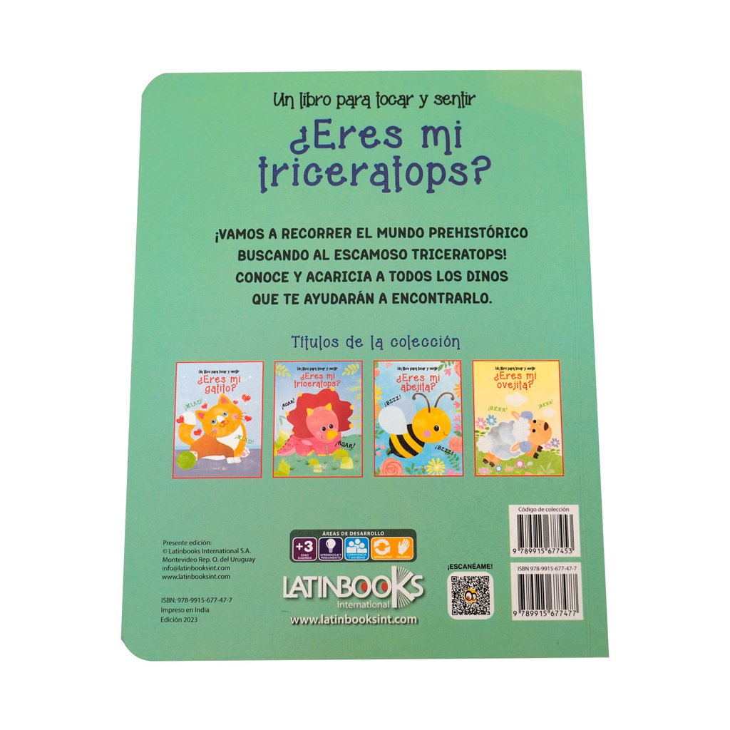 ¿ERES MI TRICERAPTOR? -TOCAR Y SENTIR