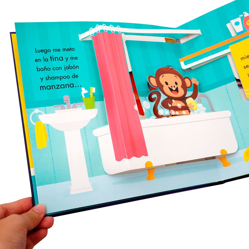 ¡HORA DE DORMIR! POP UP CORAZON DE CARTON