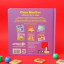 CINCO MONITOS SALTANDO EN LA CAMA