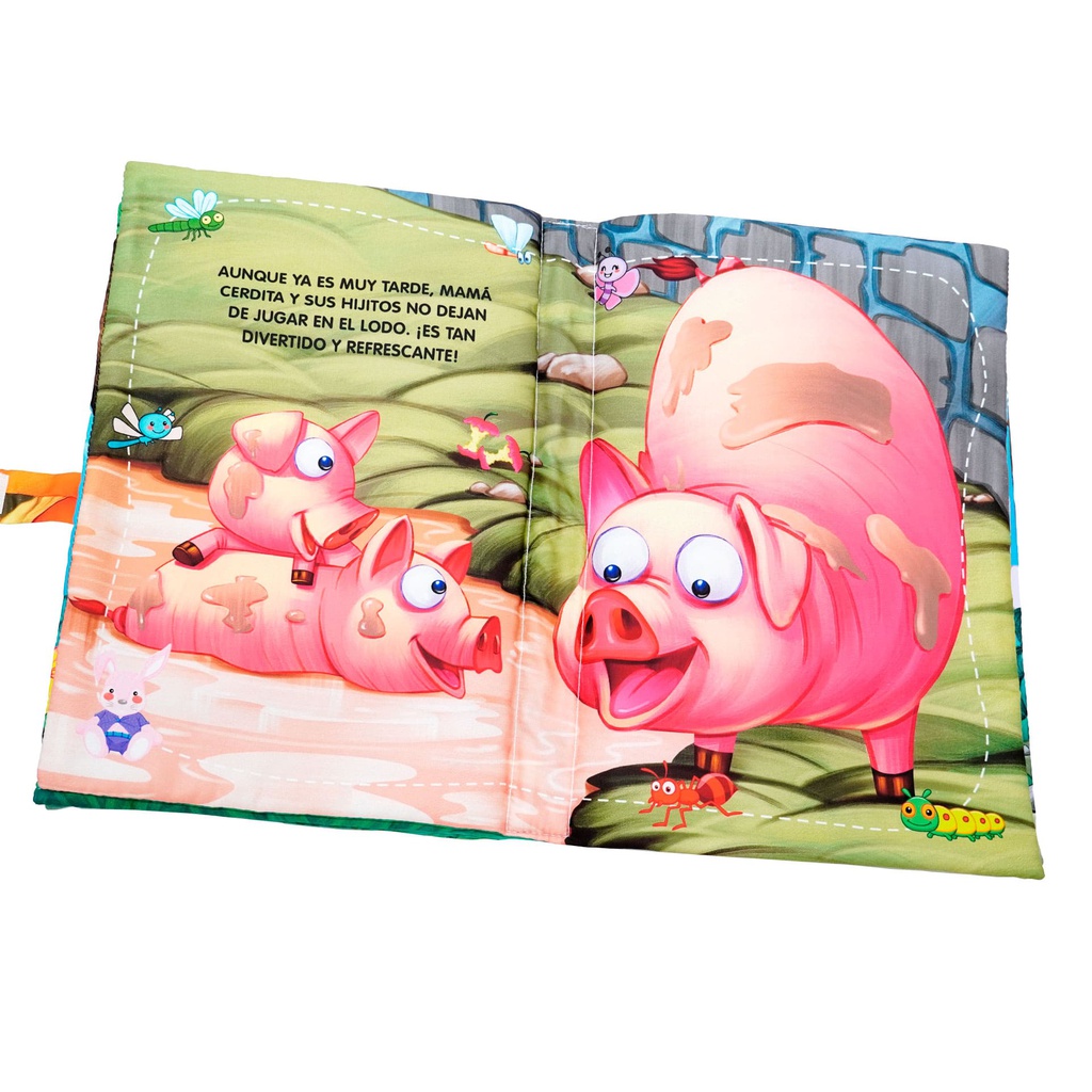 ANIMALES DE LA GRANJA -LIBRO ALMOHADITA