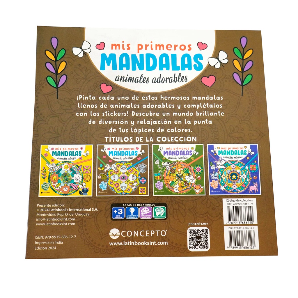 ANIMALES ADORABLES -PRIMEROS MANDALAS