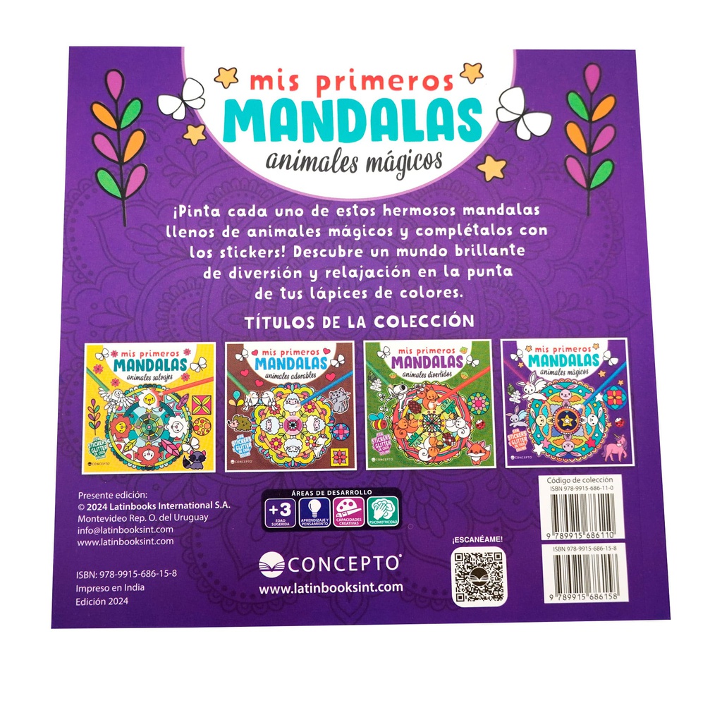 ANIMALES MAGICOS -PRIMEROS MANDALAS