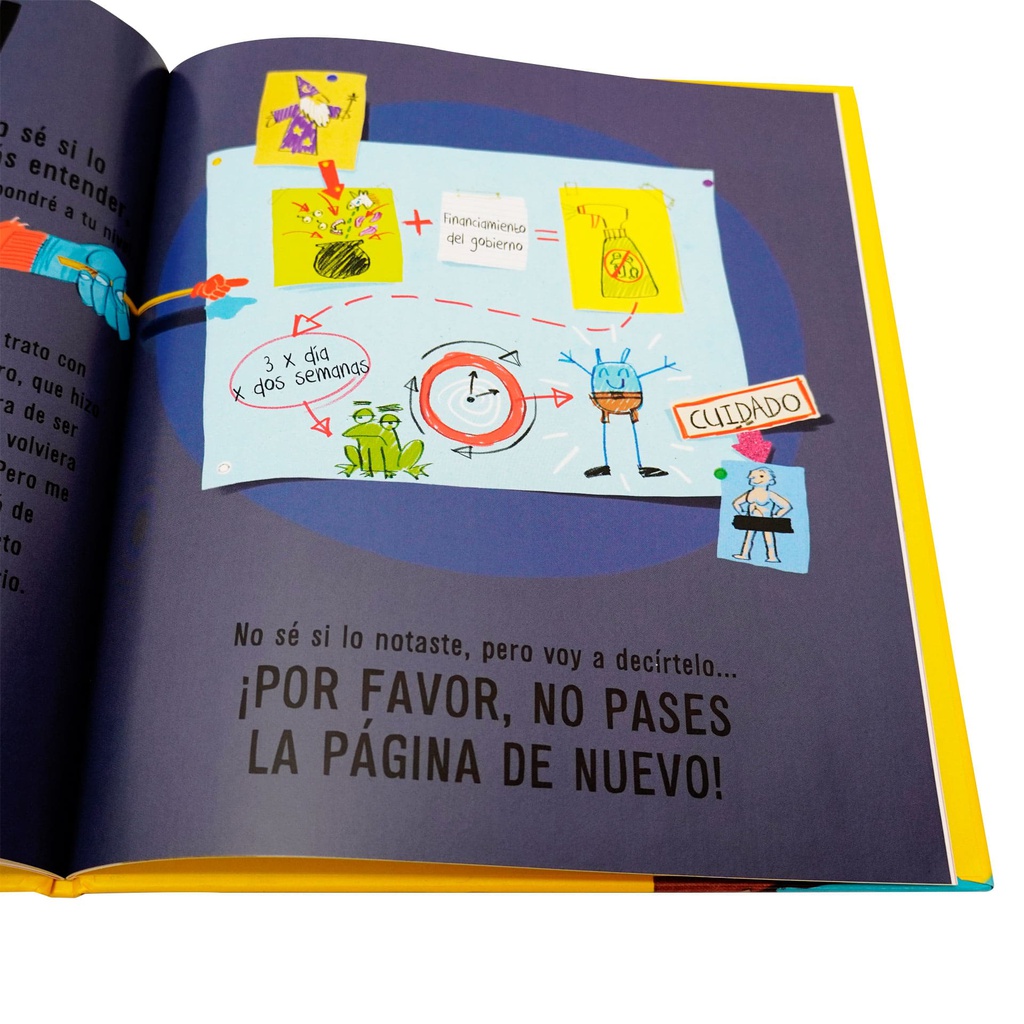 POR FAVOR NO ABRIR ESTE LIBRO DE NUEVO