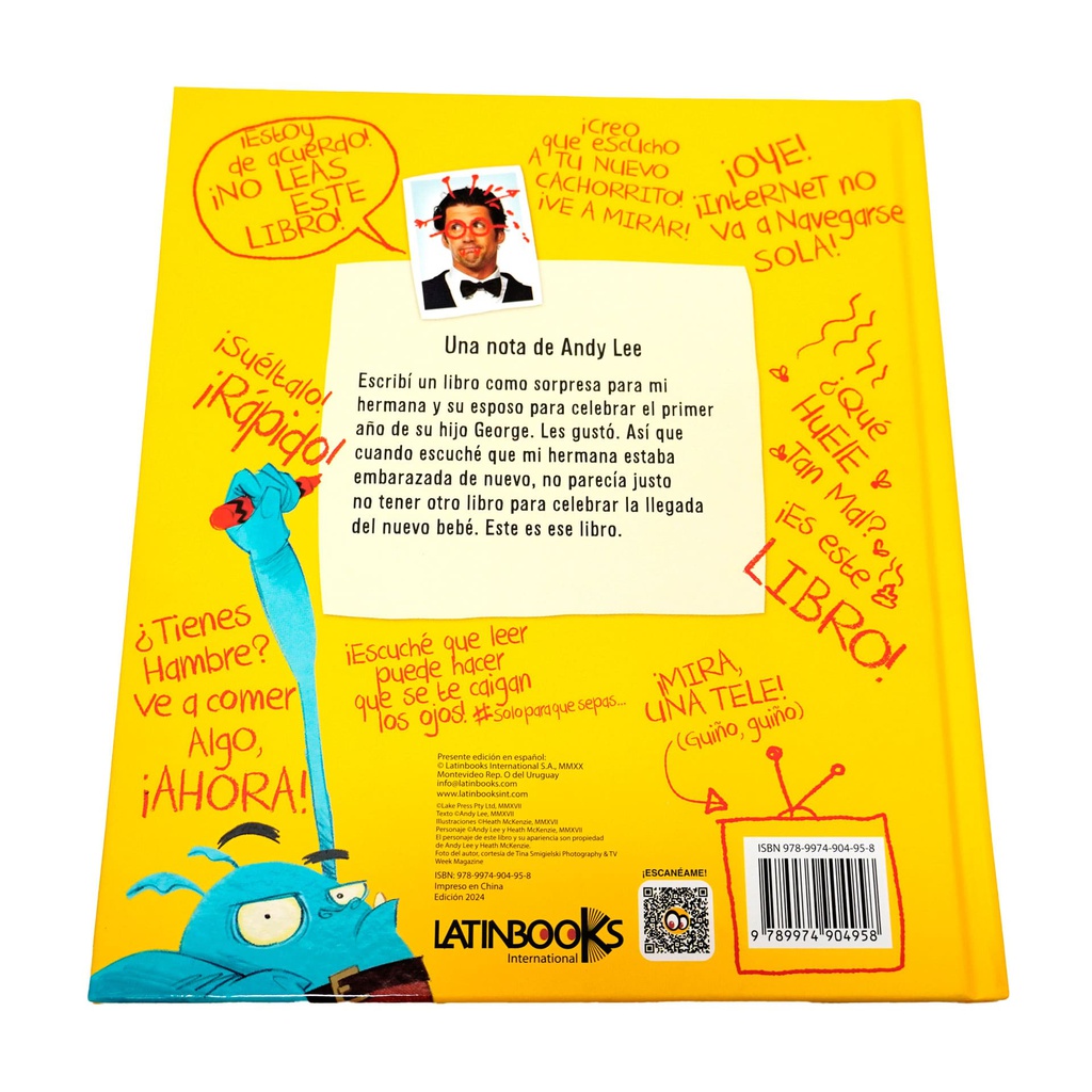 POR FAVOR NO ABRIR ESTE LIBRO DE NUEVO