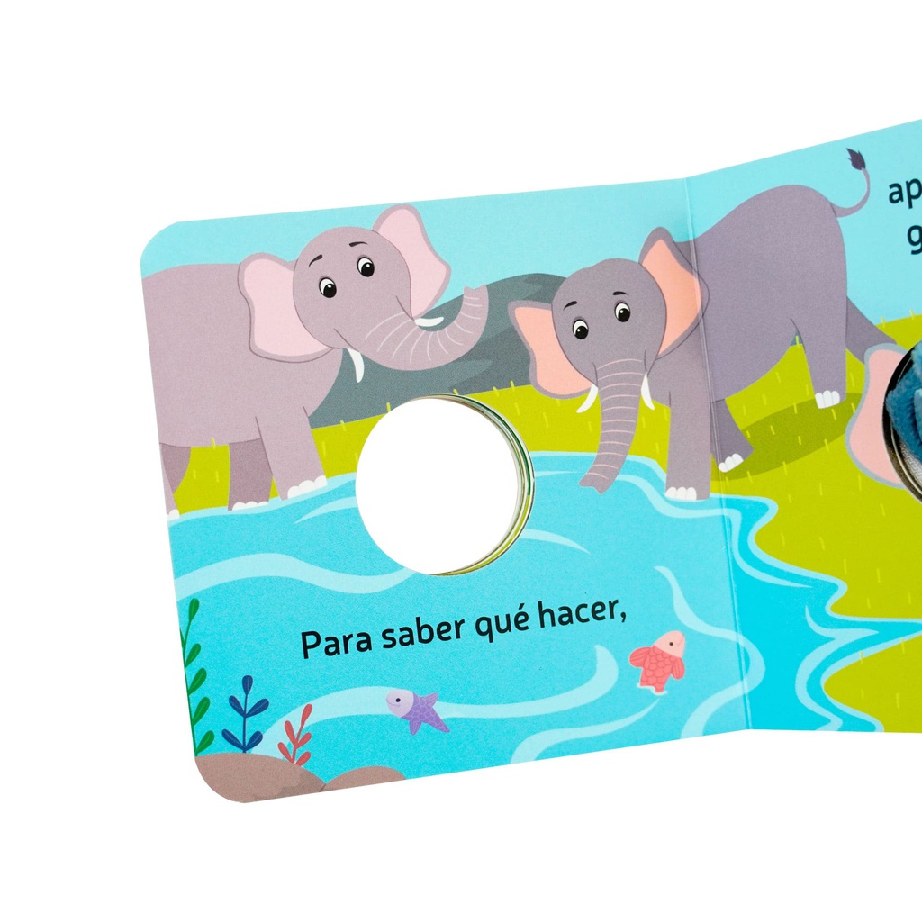 ELEFANTITO LIBRO CON MARIONETA