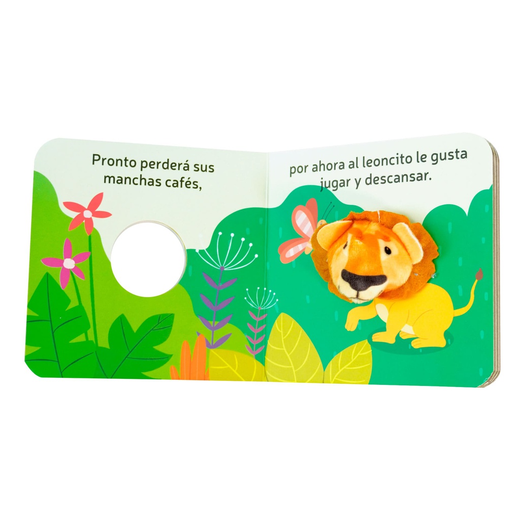 LEONCITO LIBRO CON MARIONETA