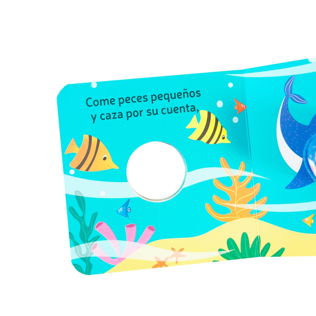 TIBURONCITO LIBRO CON MARIONETA