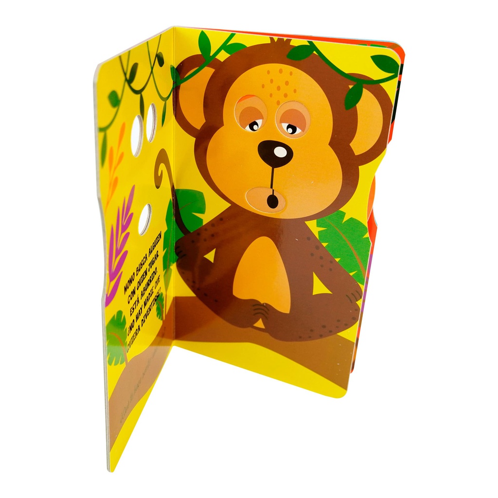 MONO QUIERE JUGAR GIRA Y GIRA