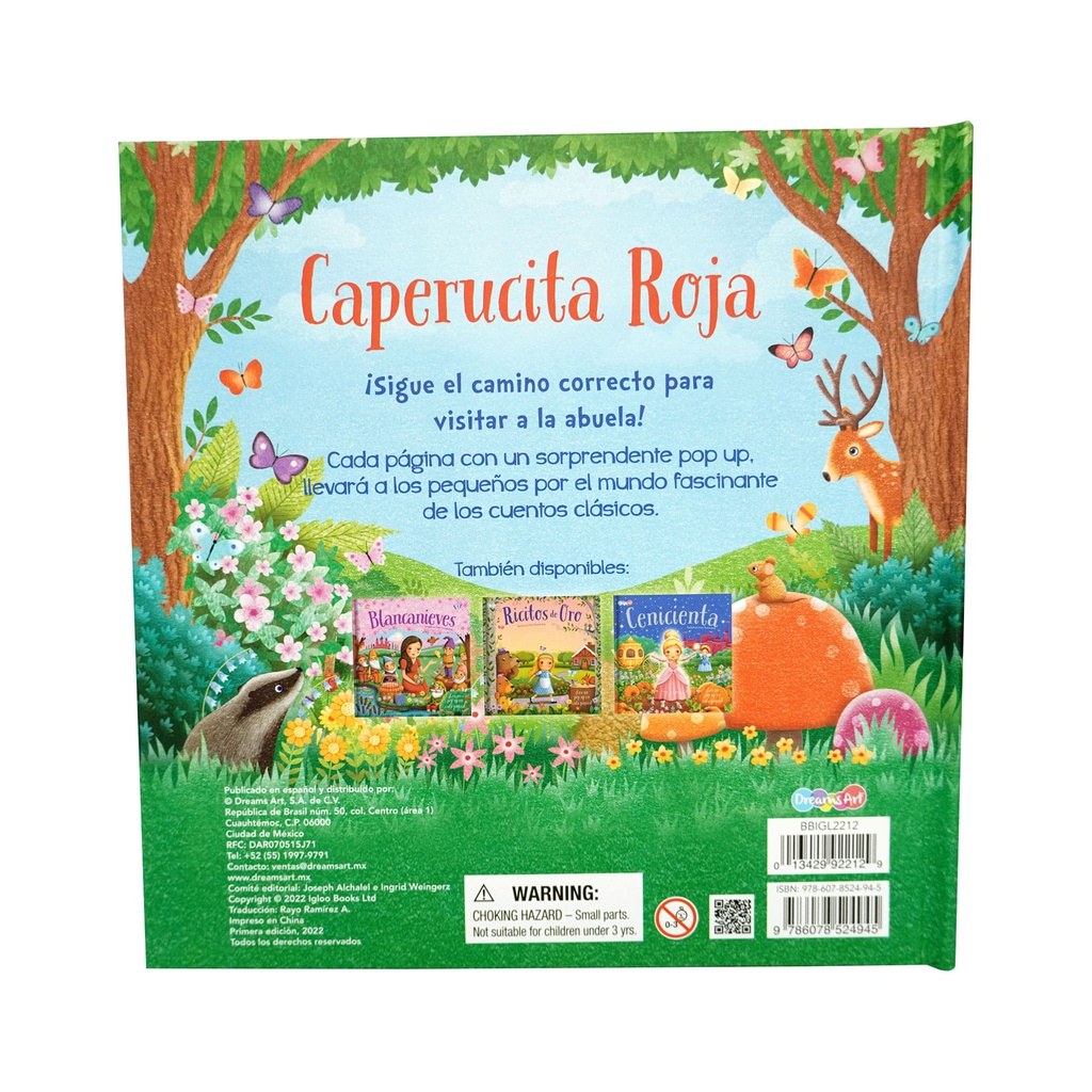 CAPERUCITA ROJA POP UP