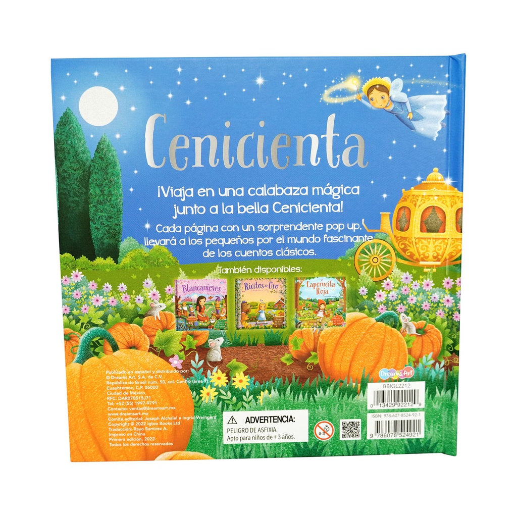 CENICIENTA POP UP