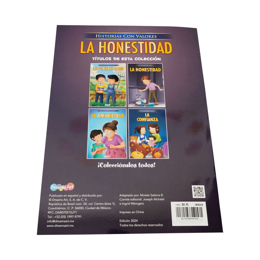 LA HONESTIDAD HIST. CON VALORES
