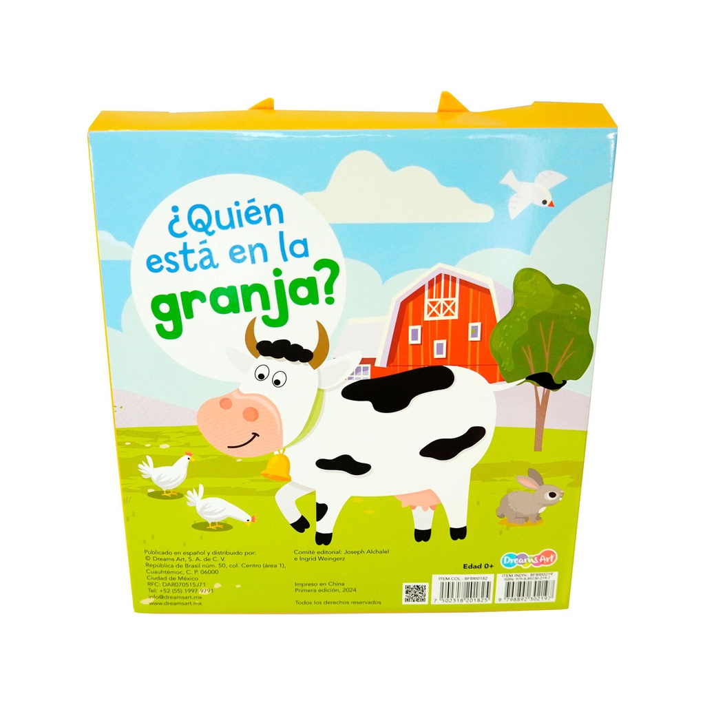 LIBRO CON MARIONETA ¿QUIEN ESTA EN LA GRANJA?