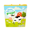 LIBRO CON MARIONETA ¿QUIEN ESTA EN LA GRANJA?