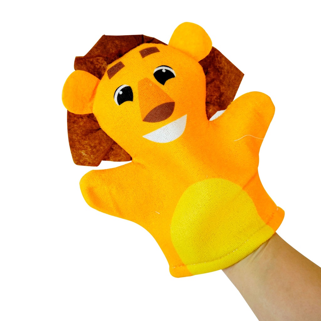 LIBRO CON MARIONETA EL LEON JUGUETON