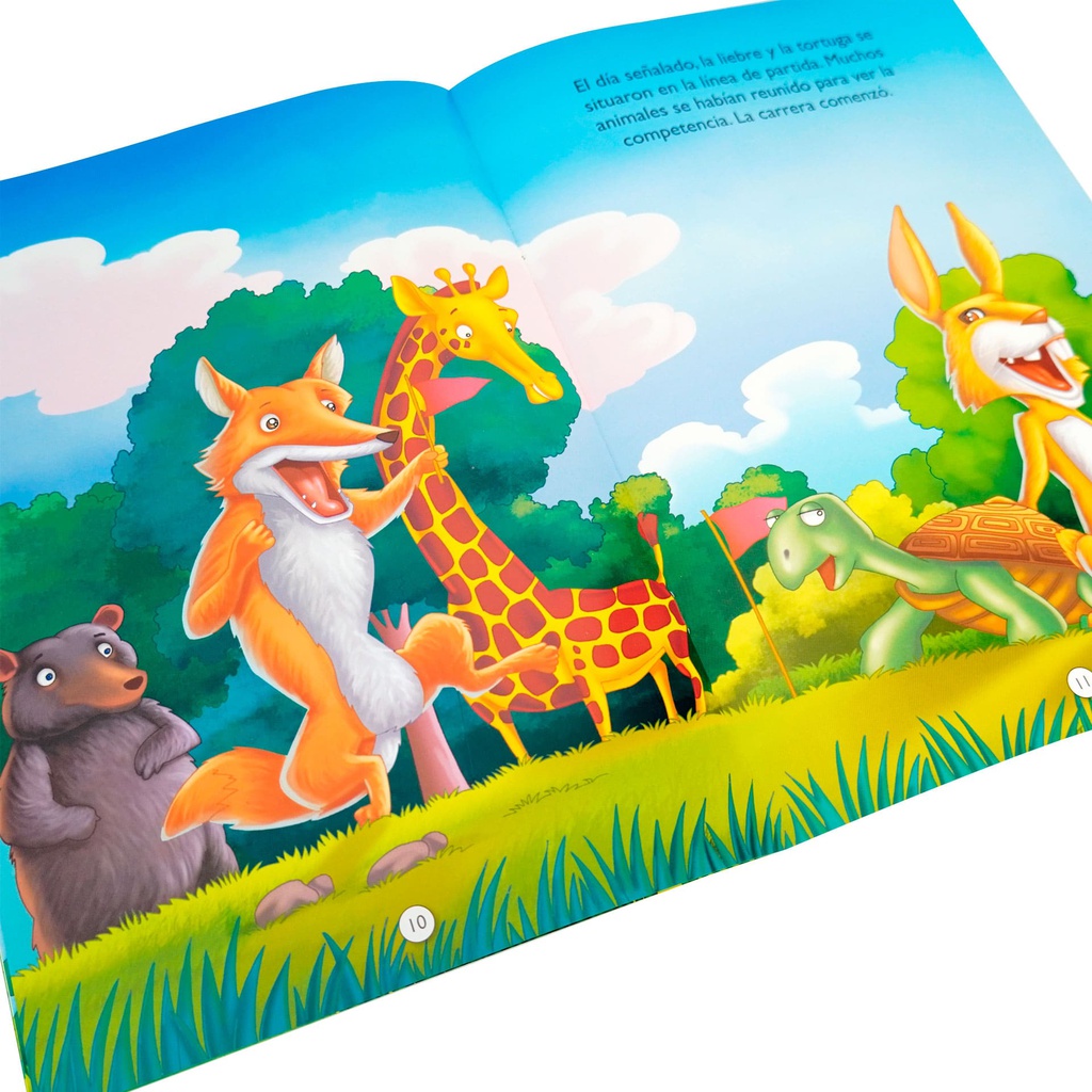 LA LIEBRE Y LA TORTUGA FAB. ESOPO I