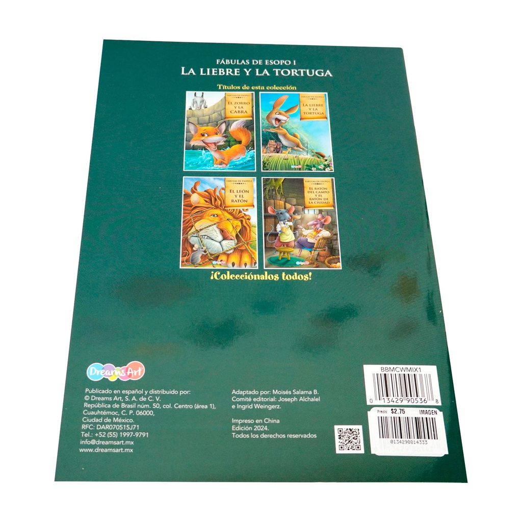 LA LIEBRE Y LA TORTUGA FAB. ESOPO I