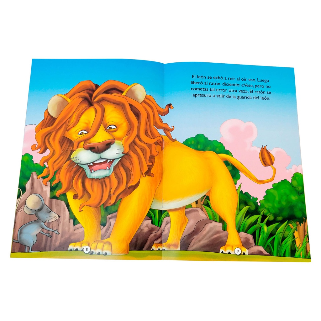 EL LEON Y EL RATON FAB. ESOPO I