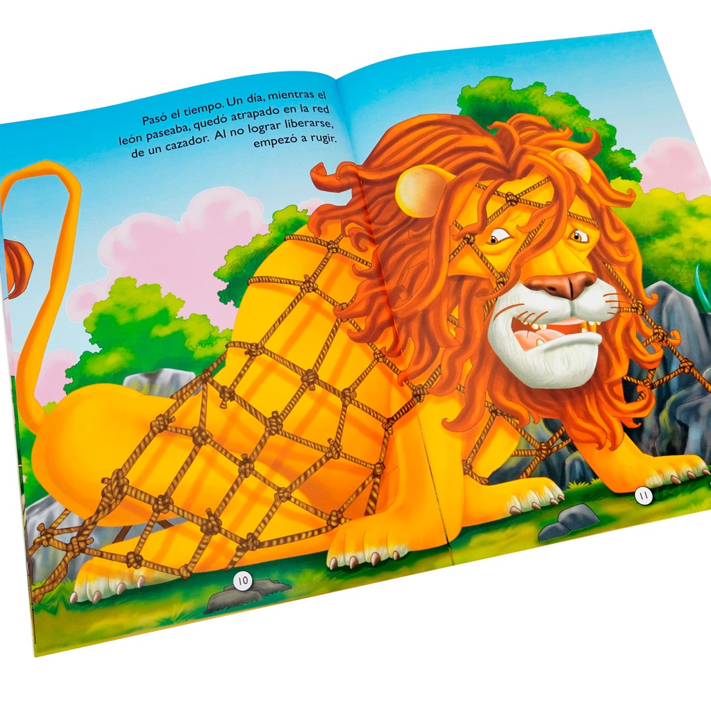 EL LEON Y EL RATON FAB. ESOPO I