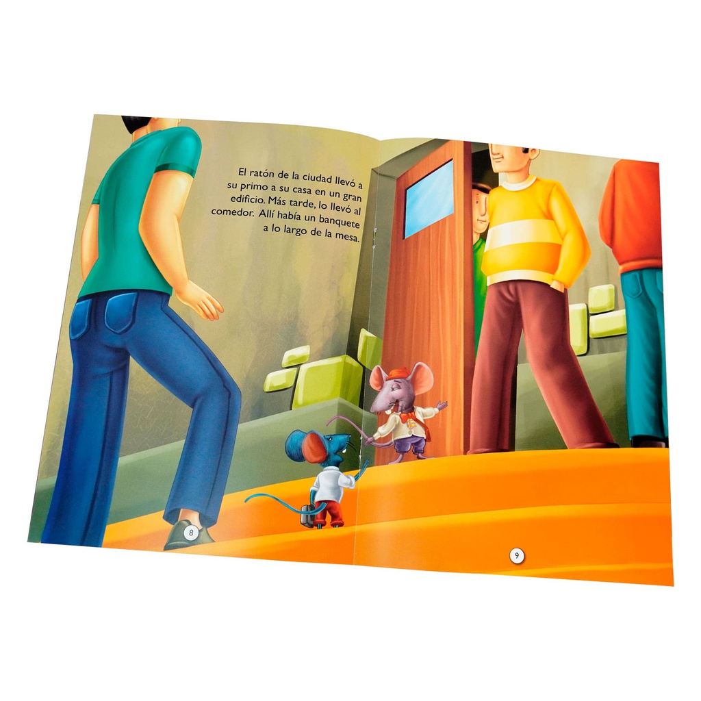 EL RATON DEL CAMPO Y EL DE CIUDAD FAB. ESOPO I