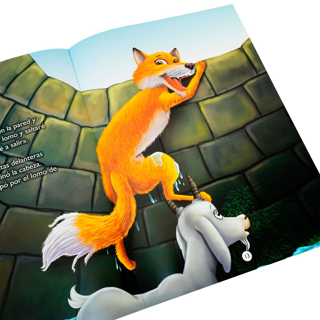 EL ZORRO Y LA CABRA FAB. ESOPO I